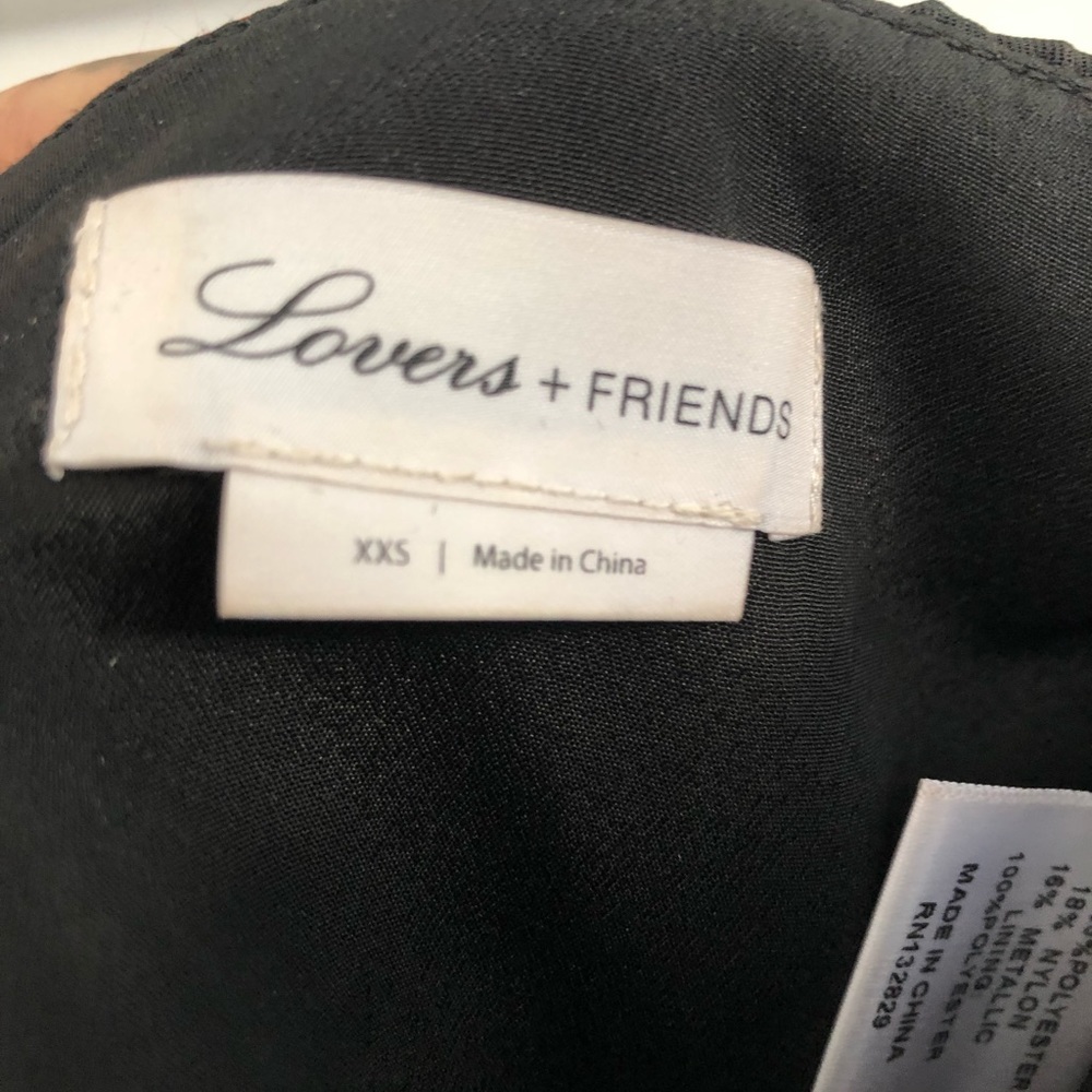 NWOT Lovers + Friends Gil Corsette Top Puff Sleeves XXS - Picture 6 of 10